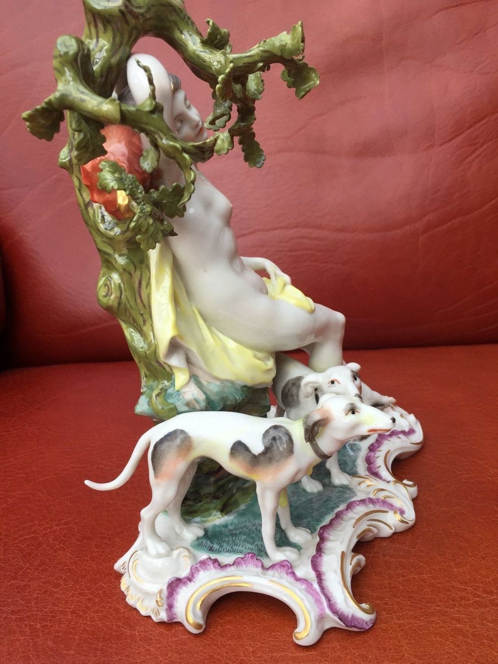 Sculture & Statue: antike Nymphenburgfigur – Usato da St. Gallen venduto da Blin 7