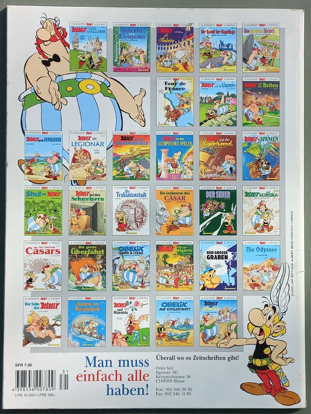 Fumetti: Comic - Asterix 31 - und Latraviata – Nuovo (secondo la descrizione) da Niederuzwil venduto da lubimaja 4