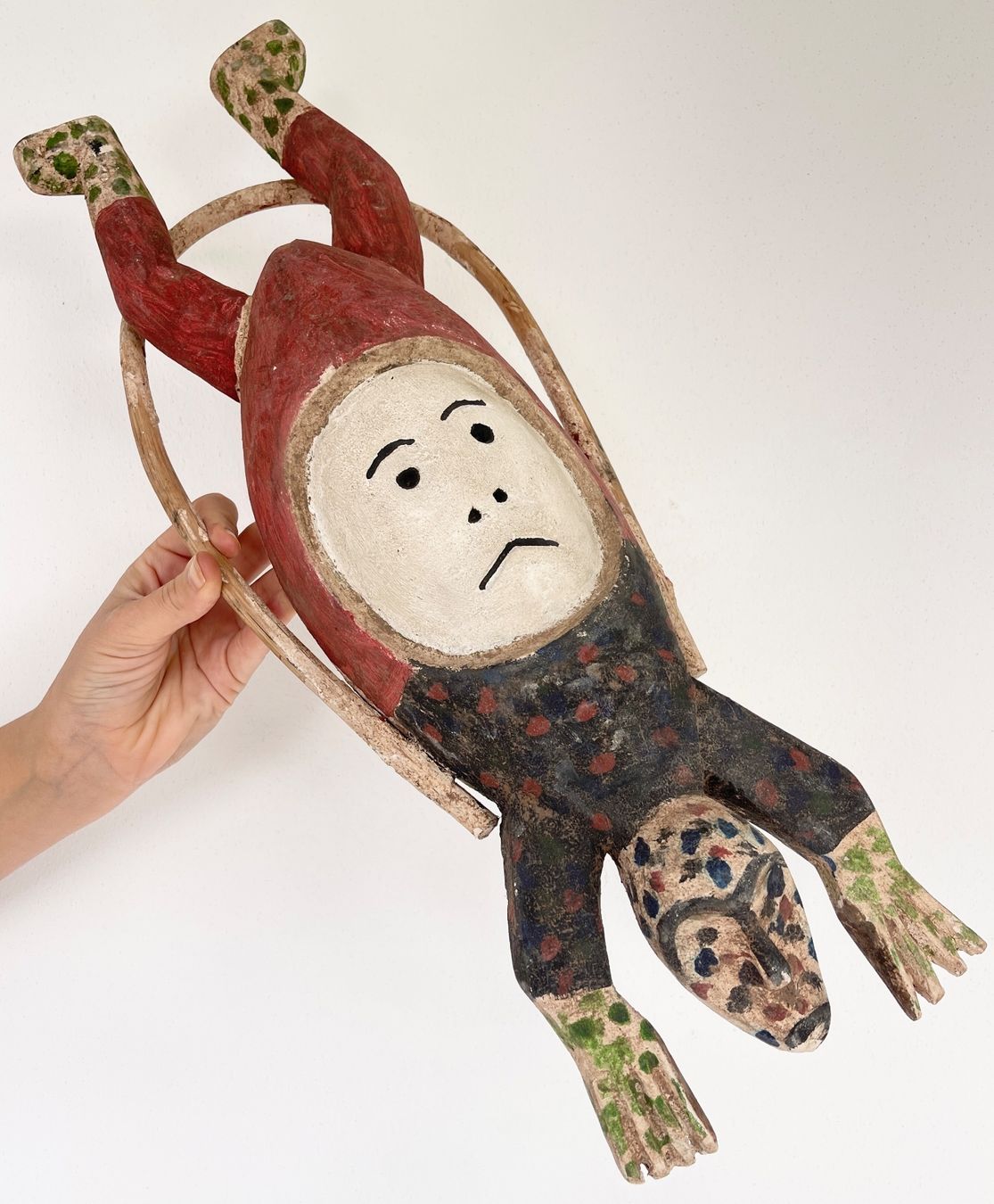 grosse seltene alte Eskimo Indianer Inuit Maske Höhe 50 cm (D'occasion ...