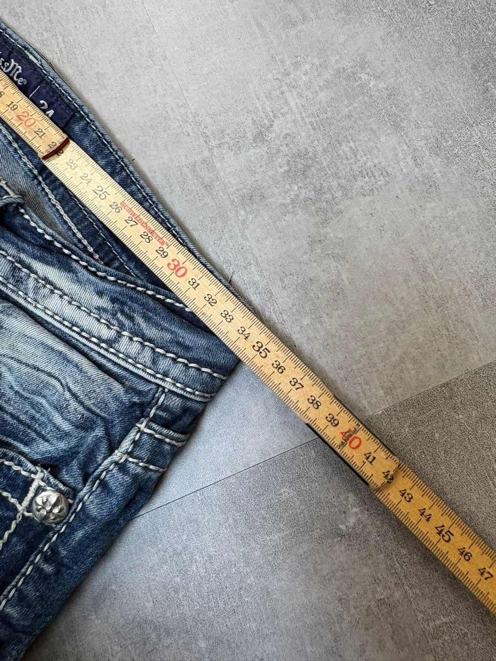 Jeans: Miss Me Bootcut Flared Jeans - Grösse S/24 – Usato da Werdenberg venduto da hase.vintage 6