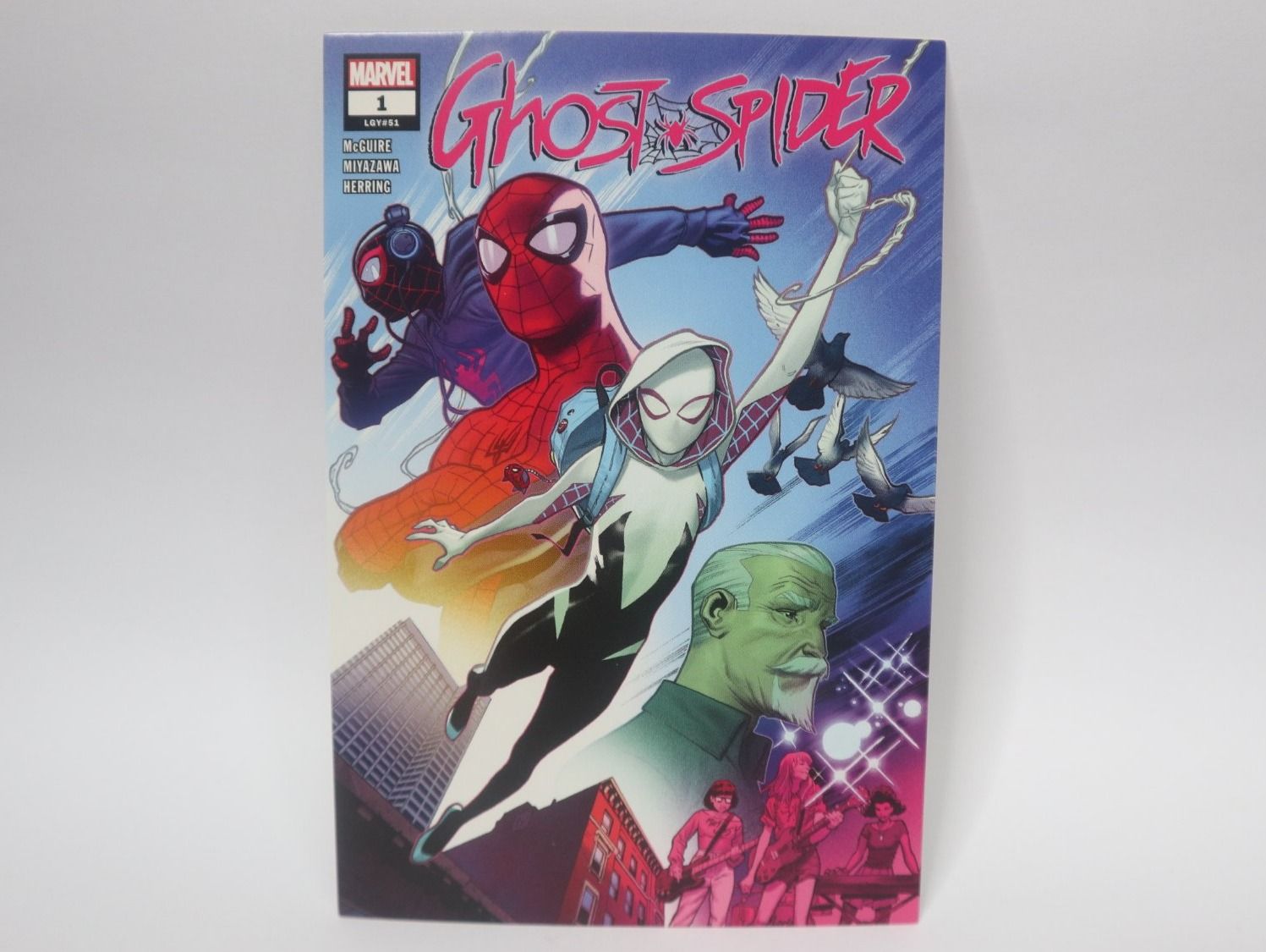 Cartoline postali: AK Spiderman Ghost Spider Postkarte Spider-Man – Nuovo (secondo la descrizione) da Eschenbach SG venduto da Astalavista