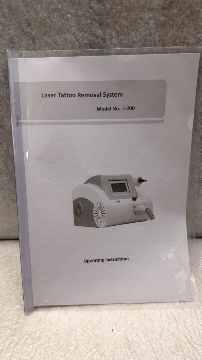 Tutte le macchine: Laser Tattoo Removal System Model J-200 – Usato da Rotkreuz venduto da perlengott 1