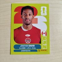 Jonathan DAVID, CAN 20, Panini WM 2026