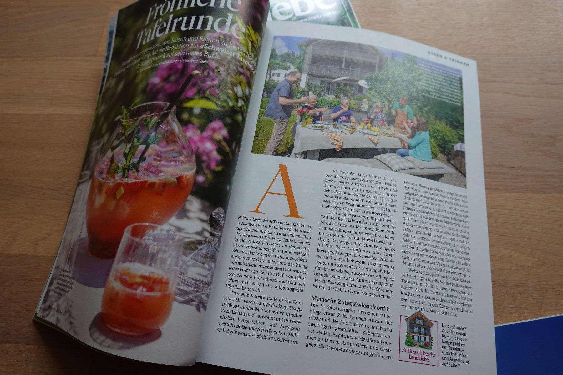 Riviste & Magazine: 6 Schweizer LandLiebe Magazine Schweiz 2025 Garten Kochen... – Usato da Jona venduto da simongarden 6