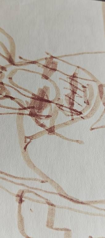 Dipinti: Herman Brood Original Zeichnung 1991 – Usato da Biel/Bienne venduto da shariluna 1
