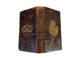 1696 book from the celebrated Bonnier de la Mosson library