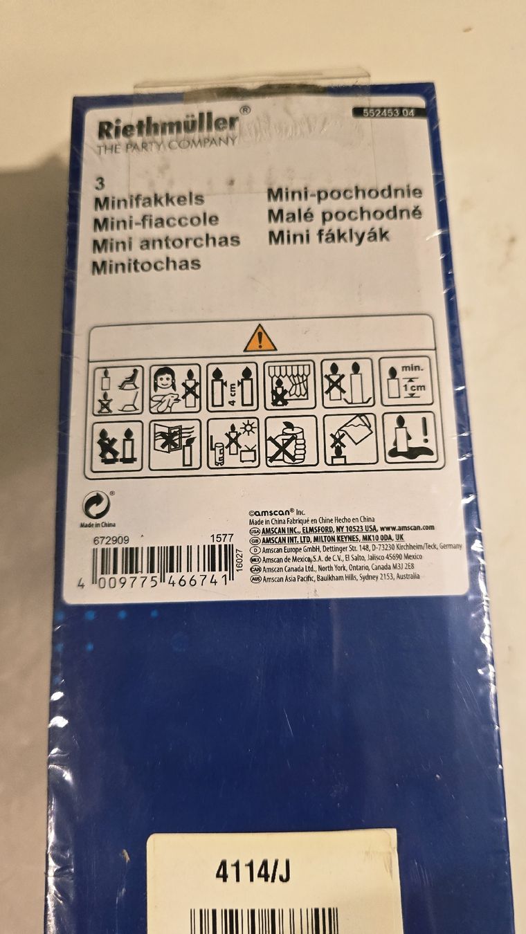Candele: Mini-Fackeln & Lampionkerzen mit Schweizerkreuz – Nuovo e nell'imballaggio originale da Dussnang venduto da Priska2285 1