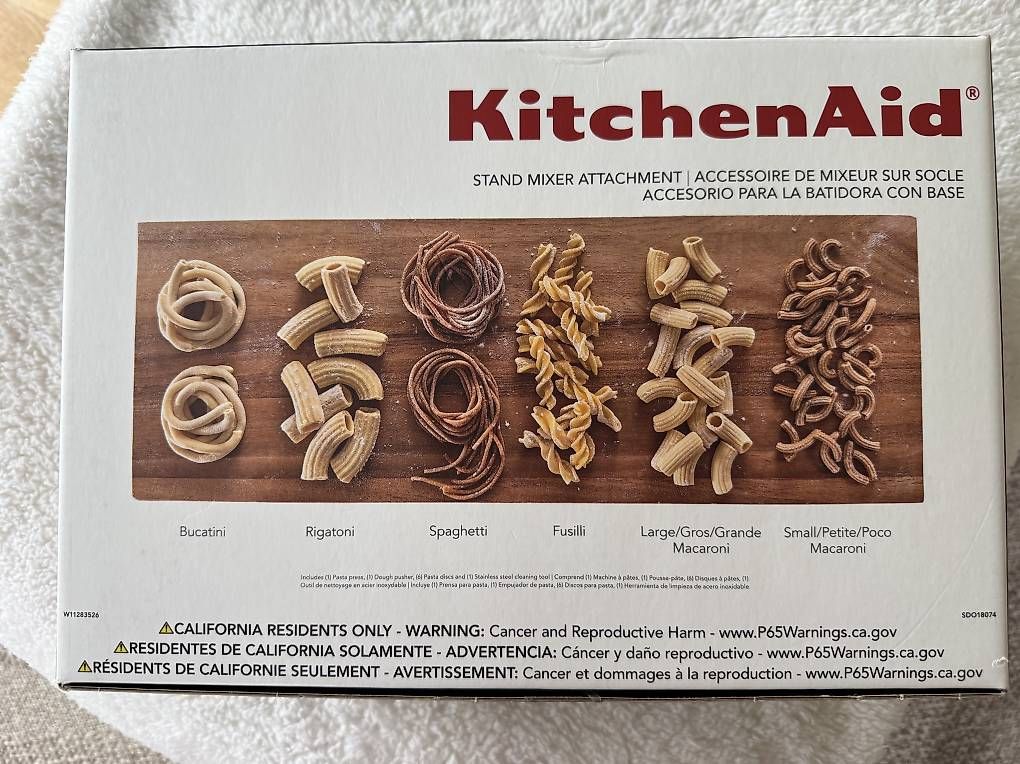 Kitchenaid Elettrodomestici da cucina: KitchenAid Gourmet Pasta Press – Usato da Wallisellen venduto da Ceno_ZH 1