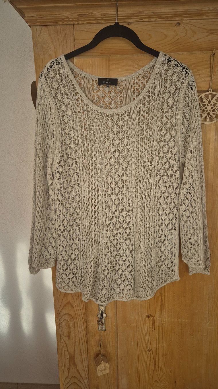 Monari Pullover & Sweatshirts: Sehr schöner Pulli von MONARI mit Leinen – Neu (gemäss Beschreibung) aus Chur von polly07