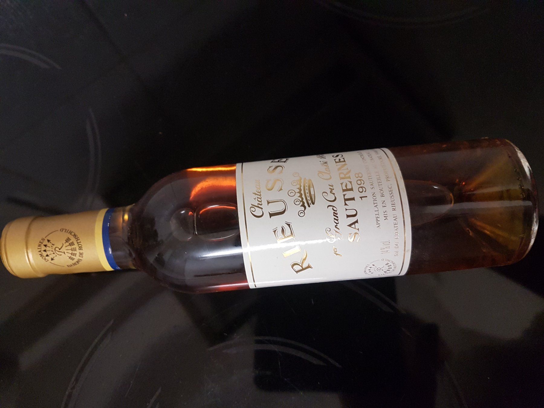 Vino: Chateau Rieussec 1998 3/8 l Flasche – Nuovo (secondo la descrizione) da Grenchen venduto da poggione 8