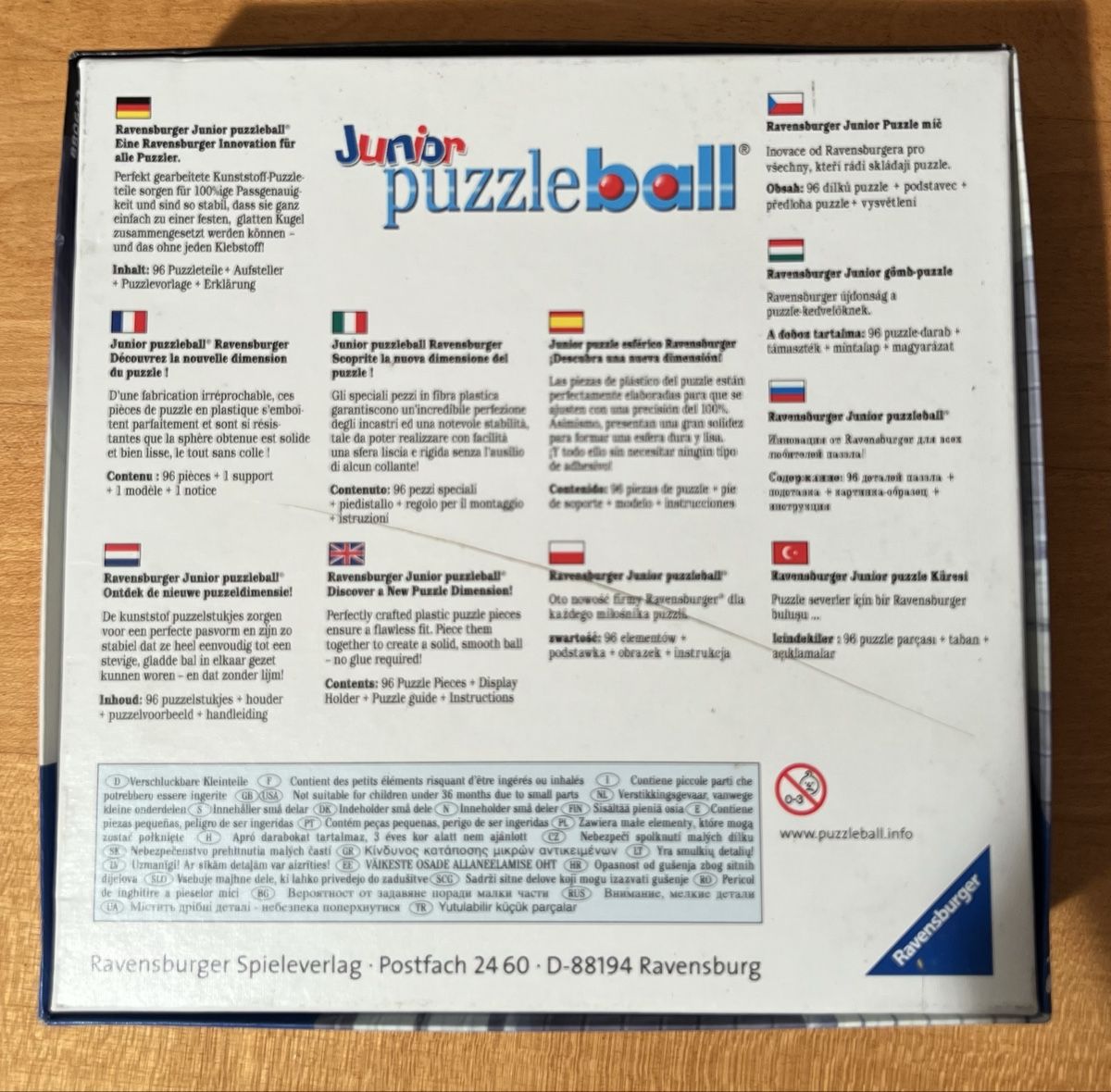 Ravensburger Puzzles: Ravensburger Junior Puzzleball - Spider-Man 3, 96 Teile – Gebraucht aus Münsingen von RARIFY 2
