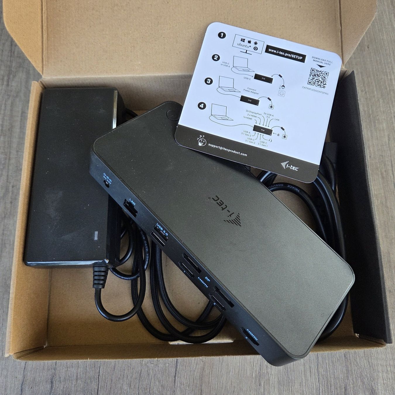 I-tec Dockingstation: I-TEC USB Docking Station (96 W) – Gebraucht aus Kleindöttingen von keepITeasy 2