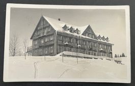 Kurhaus Tannenboden Paul Kurath FLUMS, Fotokarte 1923