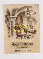 Etikette - Johannisberg de Chamoson (Zanolari, Chur) /bd