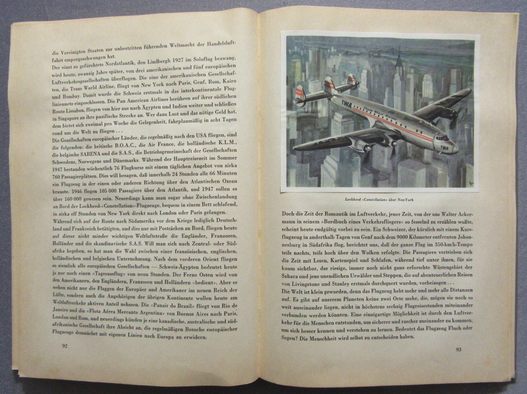 Bücher: Die Eroberung des Luftmeeres - Buch von 1948 – Gebraucht aus Auenstein von Padabimbim 7
