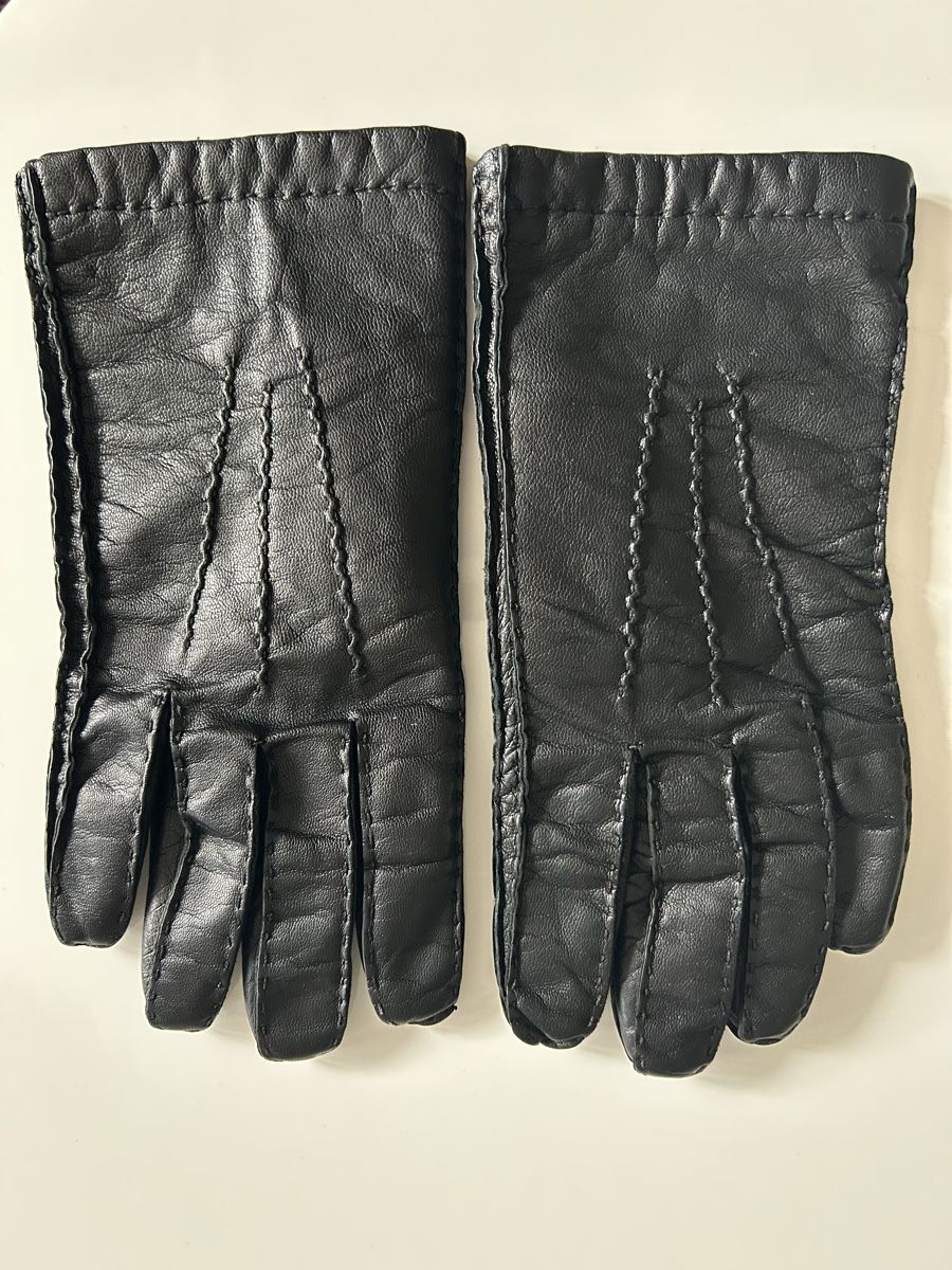 Altri accessori da uomo: Klassische Herren Lederhandschuhe Gr 7.5 – Usato da Waltenschwil venduto da alfarumore 1