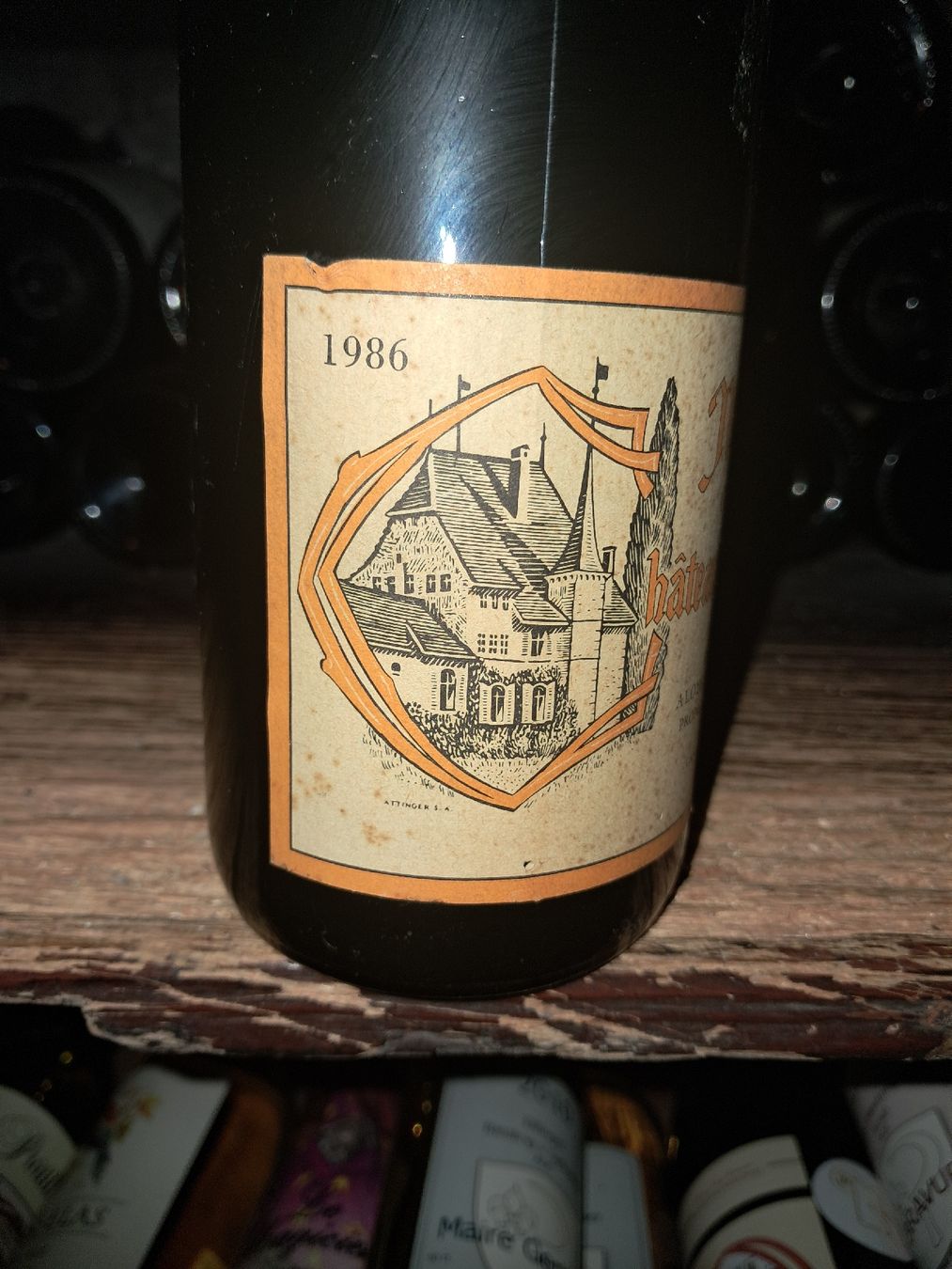 Vino: Neuchâtel Caves du Château d'Auvernier 1986 – Nuovo e nell'imballaggio originale da Le locle venduto da juliensaran 3