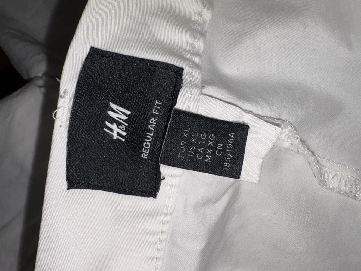 H&M Pantaloni: Herren Shorts, weiss, Gr XL – Usato da Thun venduto da tulpentau 2