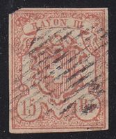 1852  Rayon III. gestempelt Nr.20 nach  SBK 200Fr.