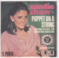 Sandie Shaw  --  Puppet on a string   Single7