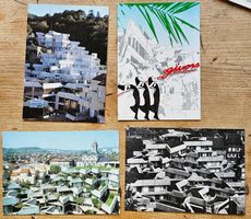 FRANCE Givors 4 cartes theme architecture, 1985