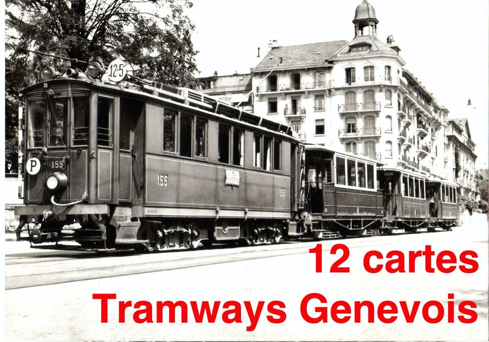 Tramways Genevois (CGTE) - 12 cartes | Kaufen auf Ricardo