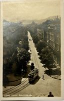 Alte Foto AK Zürich Bahnhofstrasse mit Tram.