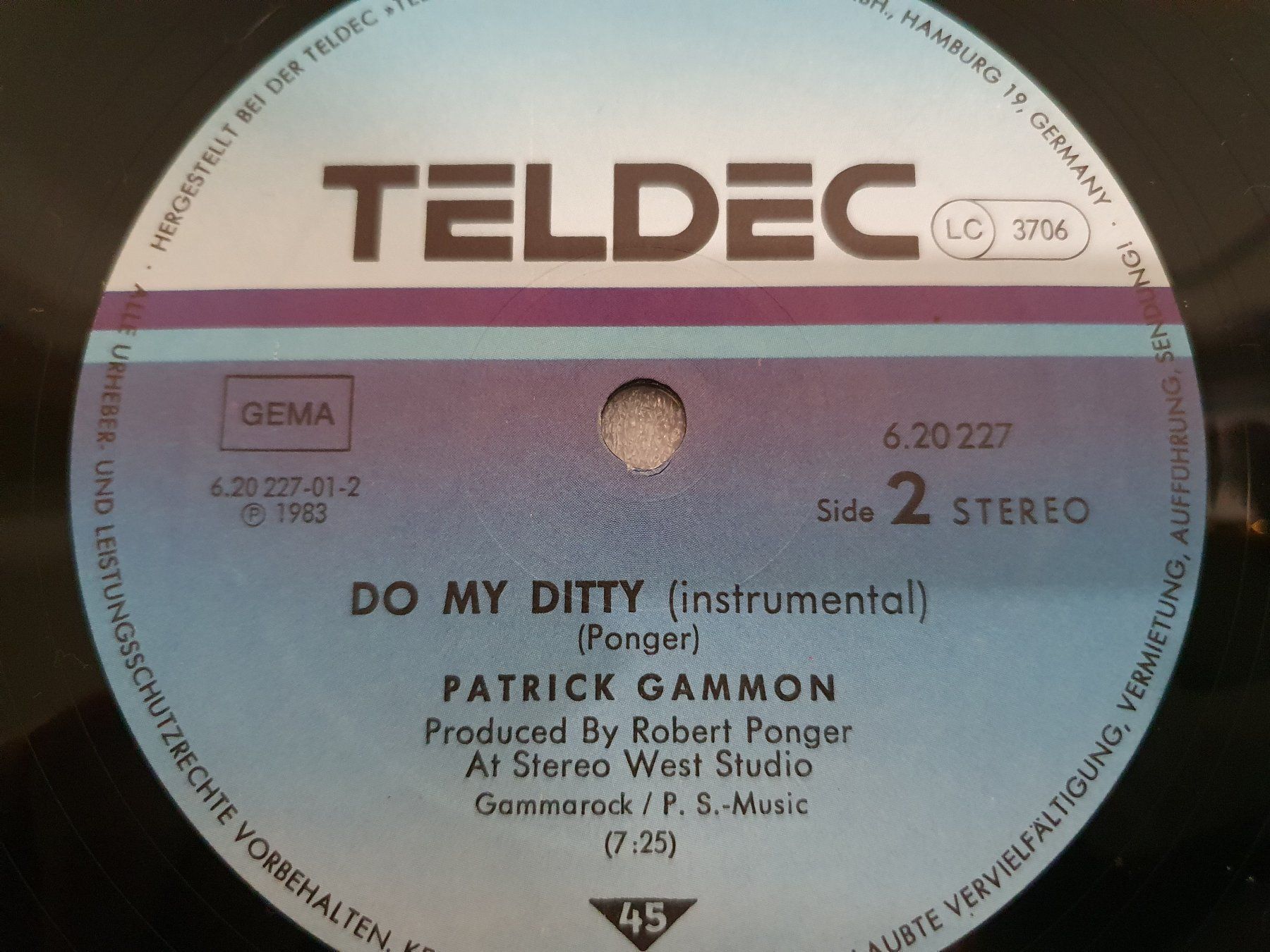 Schallplatten: Patrick Gammon - Do My Ditty (Maxi, Hip Hop) – Gebraucht aus Uster von Vinyl-Leidenschaft 5