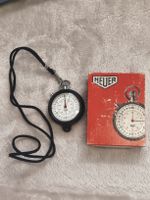 Vintage HEUER Stoppuhr – Mit Originalbox – Rarität (A23)