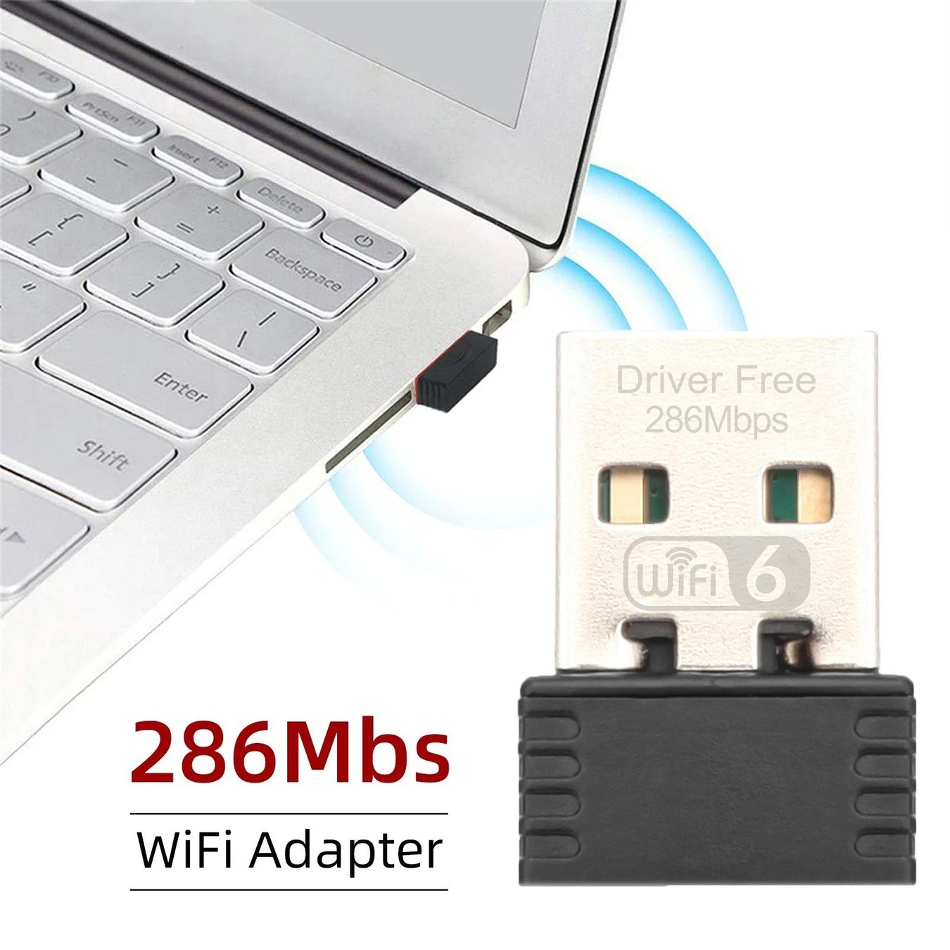 Chiavette USB: USB WLAN Stick 2.4 GHz WiFi Adapter Wifi4 – Nuovo e nell'imballaggio originale da Hundwil venduto da Mr.Wong 6