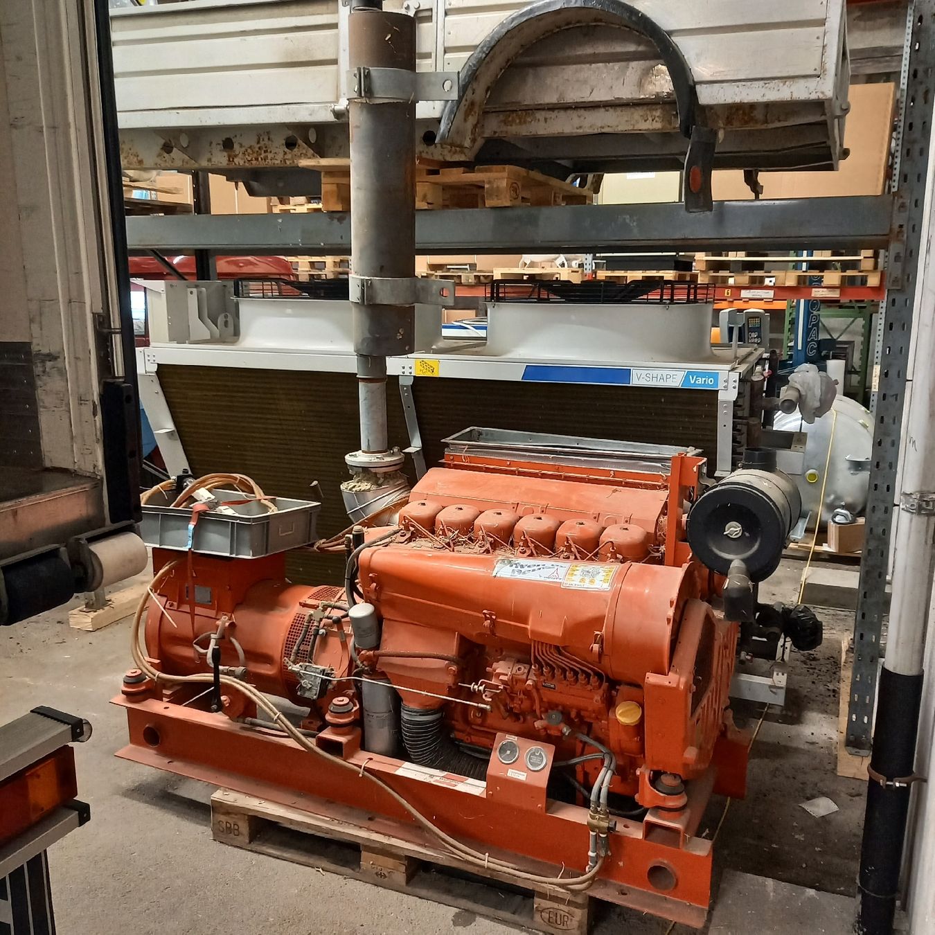 Generatori di corrente: Deutz BF6L913 Dieselgenerator – Usato da Effingen venduto da Plastic