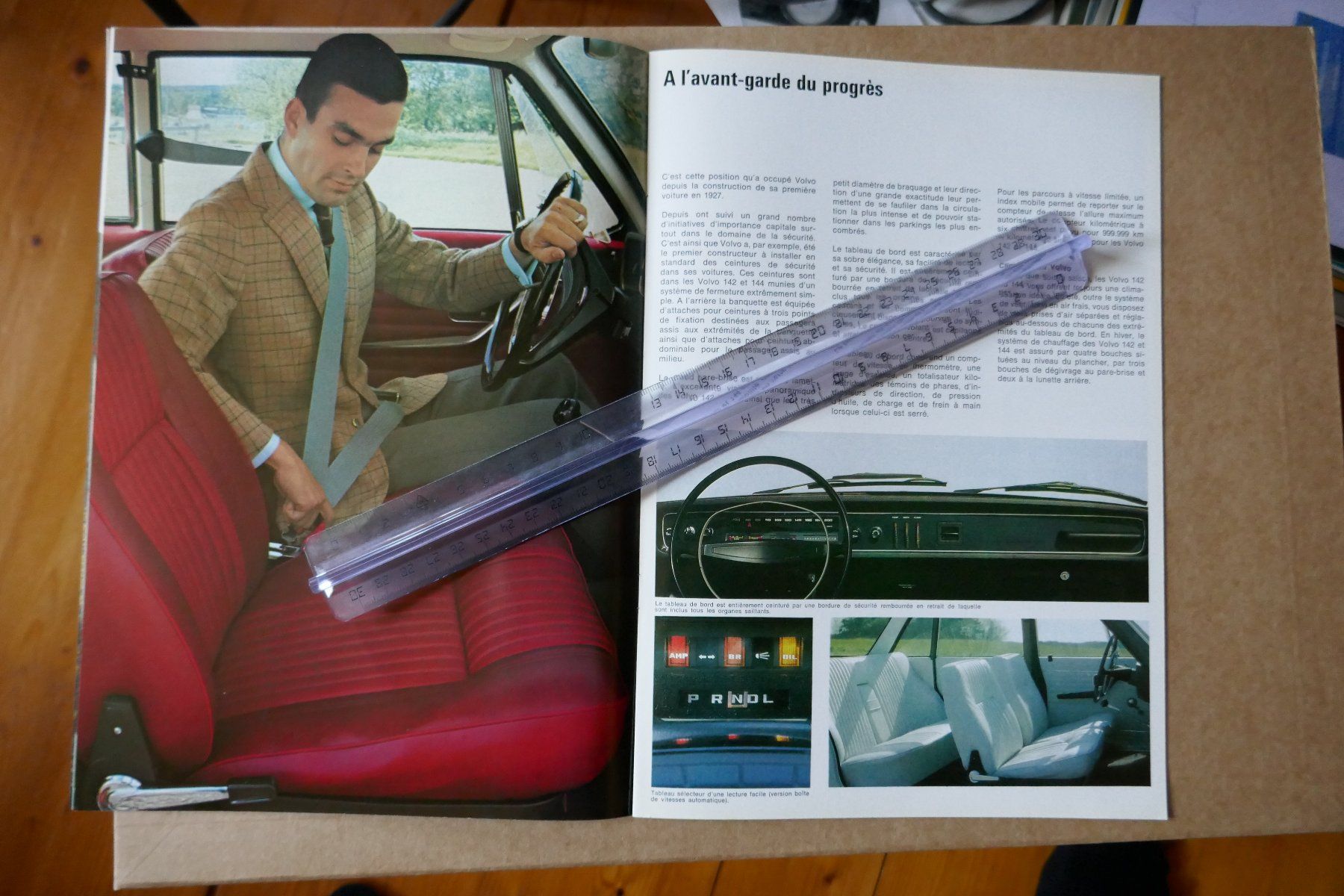 Volvo Dokumente: VOLVO  142 et 144  Originalprospekt – Gebraucht aus Madiswil von ML911 3