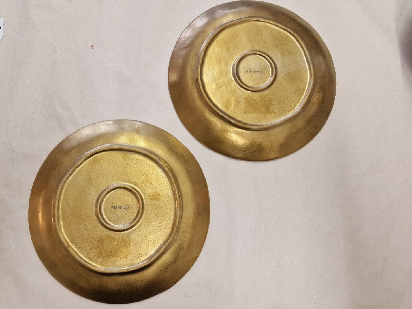 Piatti: Dessert Teller Set Schwarz / Gold (2 Teller) – Nuovo e nell'imballaggio originale da Schaffhausen venduto da AtelierPudesco 3