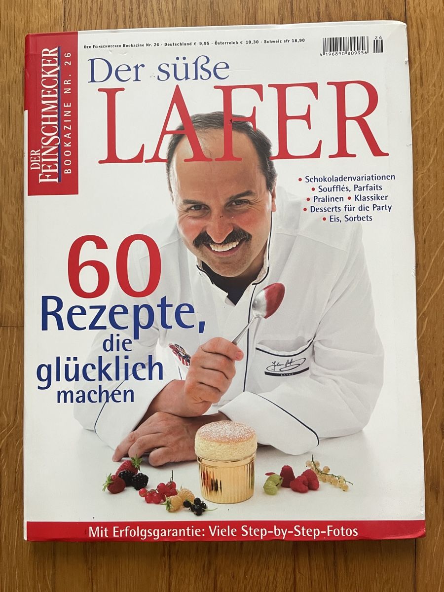 Riviste & Magazine: Der süsse Lafer Kochzeitschrift – Usato da Zürich venduto da silab69