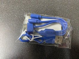 Ladekabel 4in1 blau