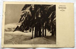 Neujahrespostkarte - DR - 1937