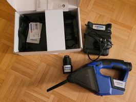 12V Akku-Handsauger (2x Akku + Lader)