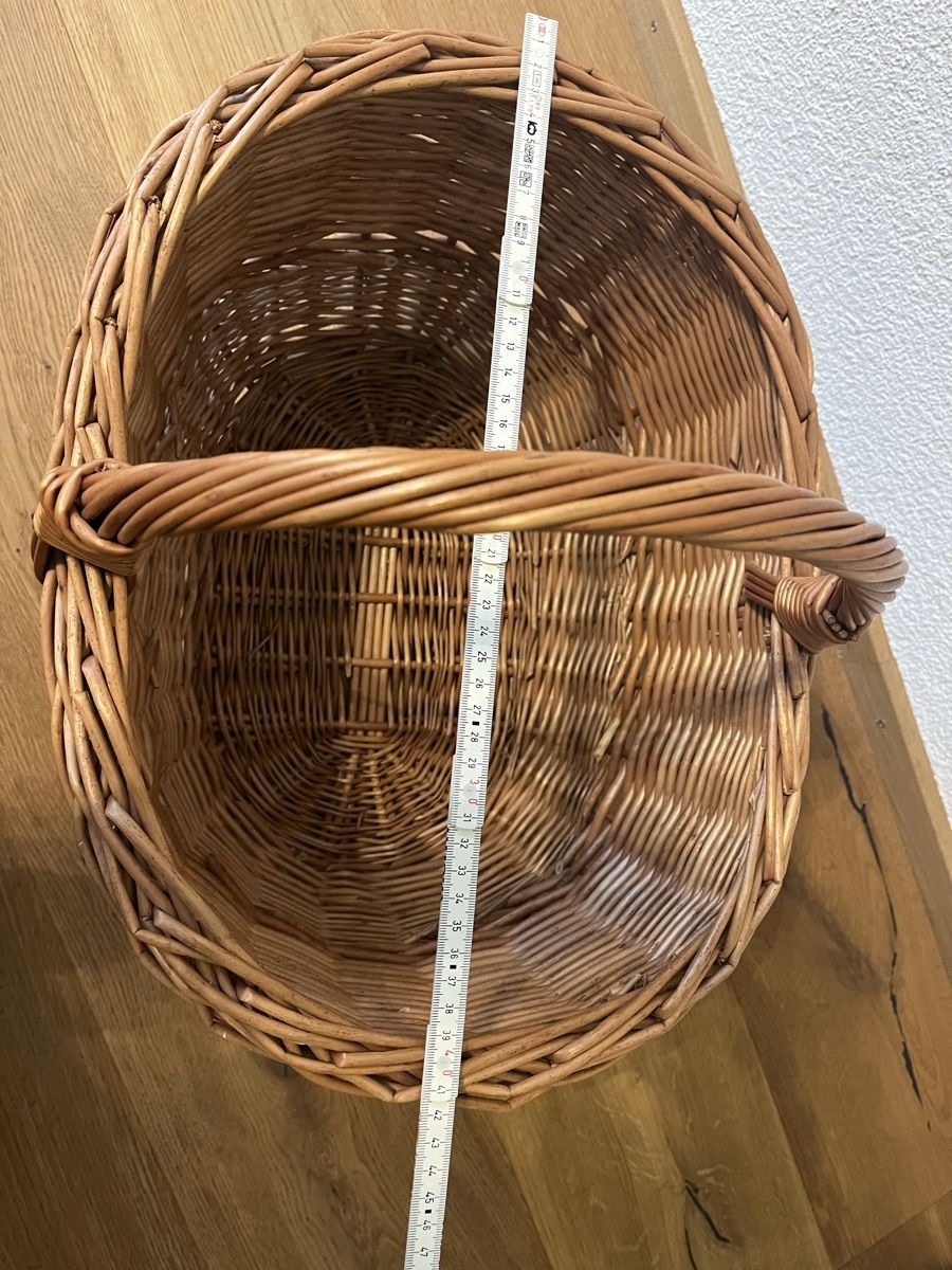 Altro per la casa: Schöner Weide Korb mit Henkel, Einkaufskorb – Usato da Sax venduto da _Kornblume_ 2