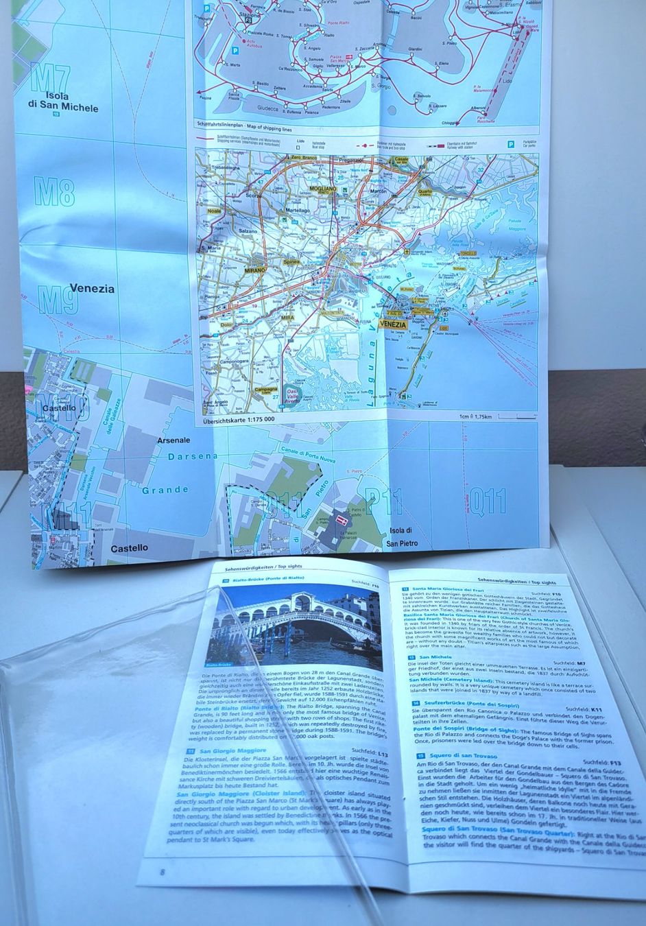 Cartine & Atlanti: ADAC Stadtplan Venedig – Usato da Oberuzwil venduto da rtr_wp6m 1