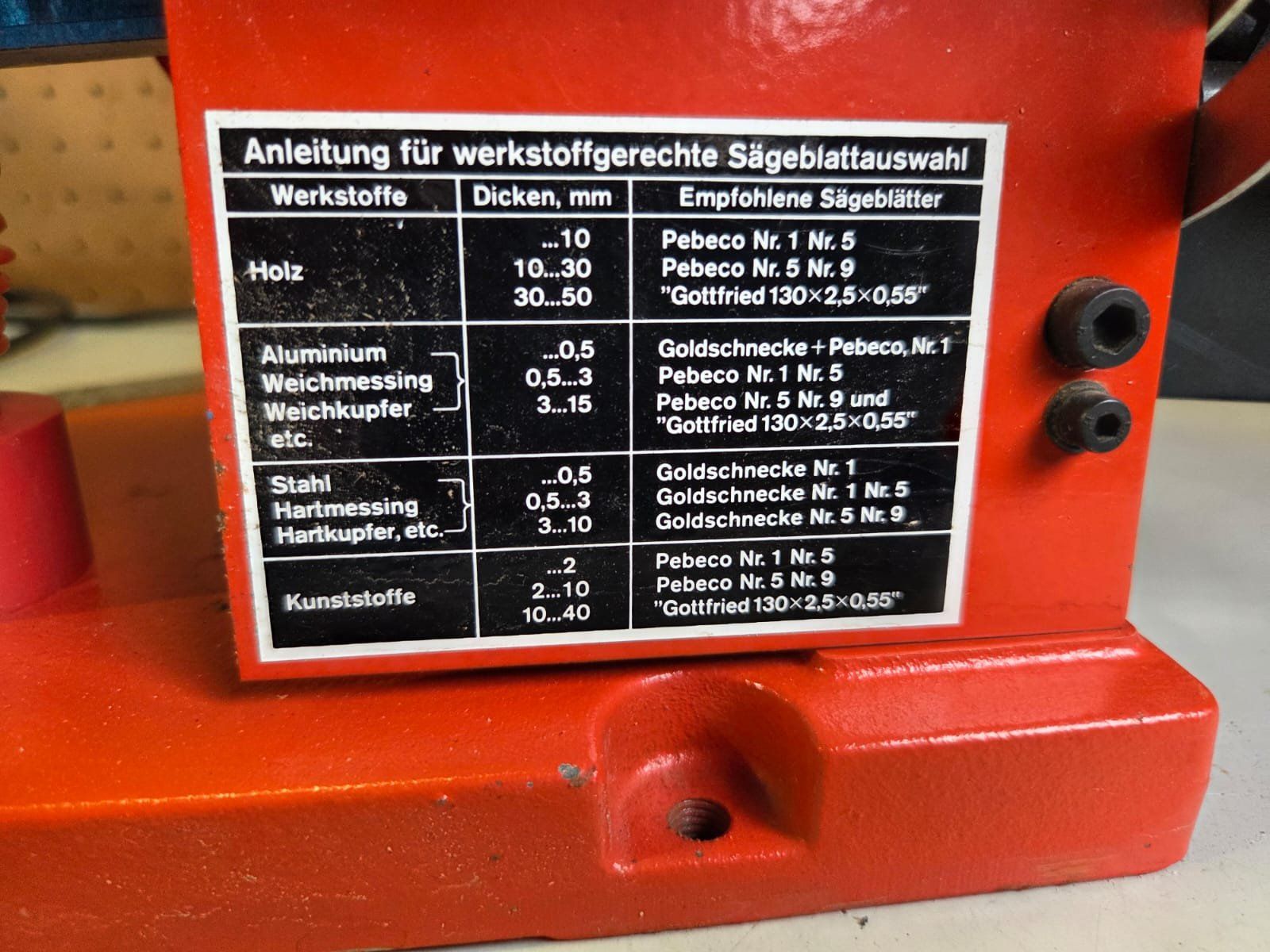 Hegner Tutte le macchine: Dekupier-Säge – Usato da Dachsen venduto da bea_jvs2 2
