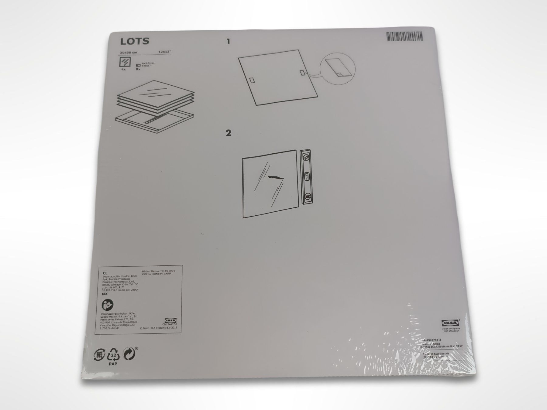 Ikea Specchi: IKEA LOTS Spiegel 30x30cm – Nuovo e nell'imballaggio originale da Suhr venduto da Restwert_Suhr 1