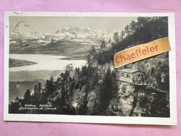 1925 Uetliberg - Fallätsche, Glecksteinhütte mit Glärnisch