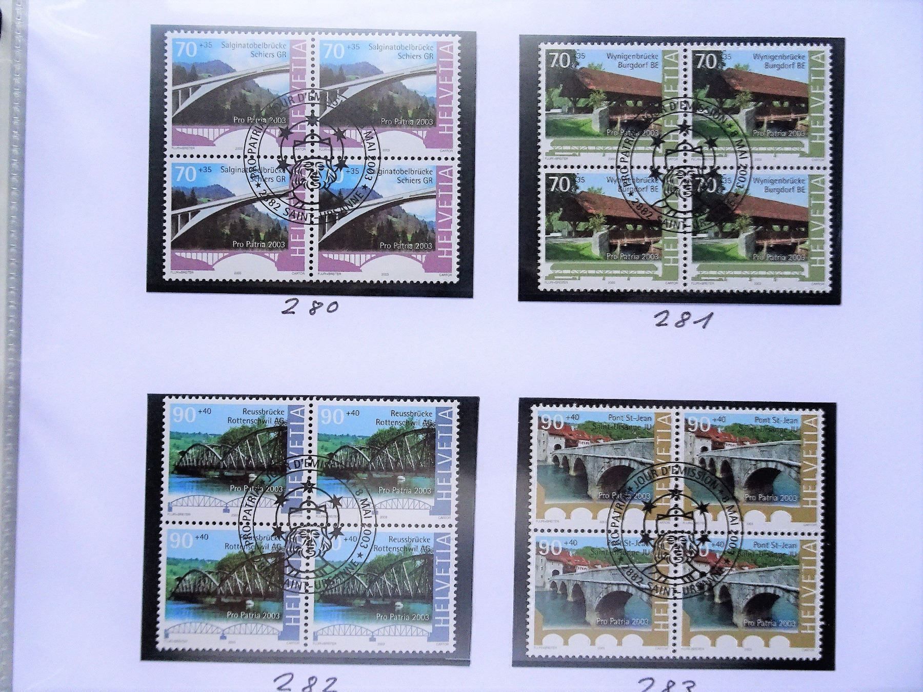 Alle Briefmarken: PP 2003 – Neu (gemäss Beschreibung) aus Aadorf von Chnorli-Furz