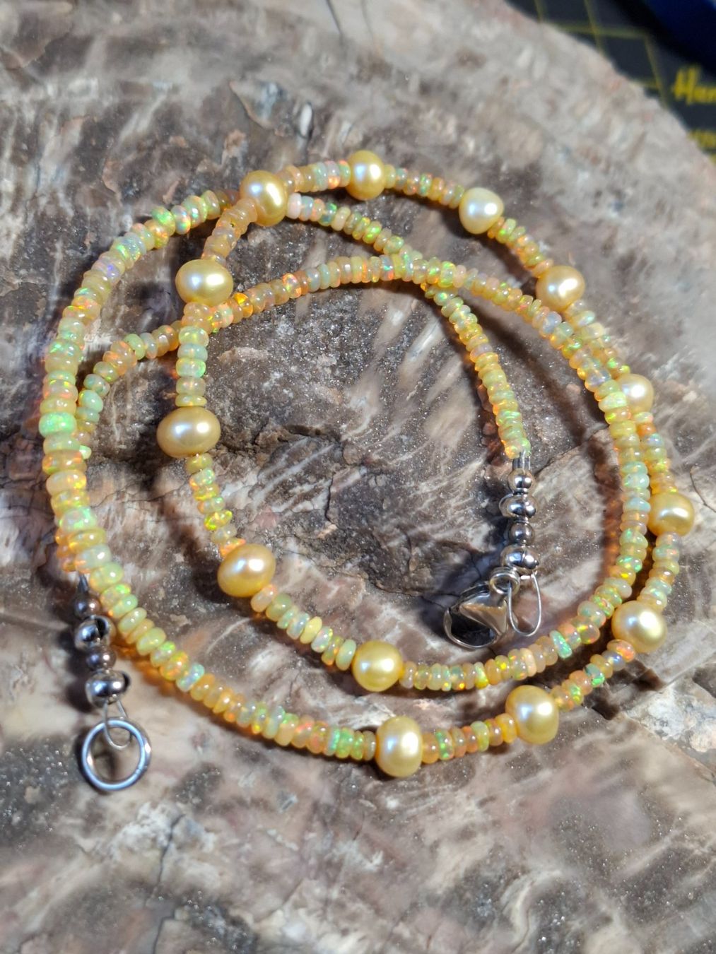 Ketten: Opal Kette Silber 925 – Gebraucht aus Zwieselberg von Halifaxmendusli 7