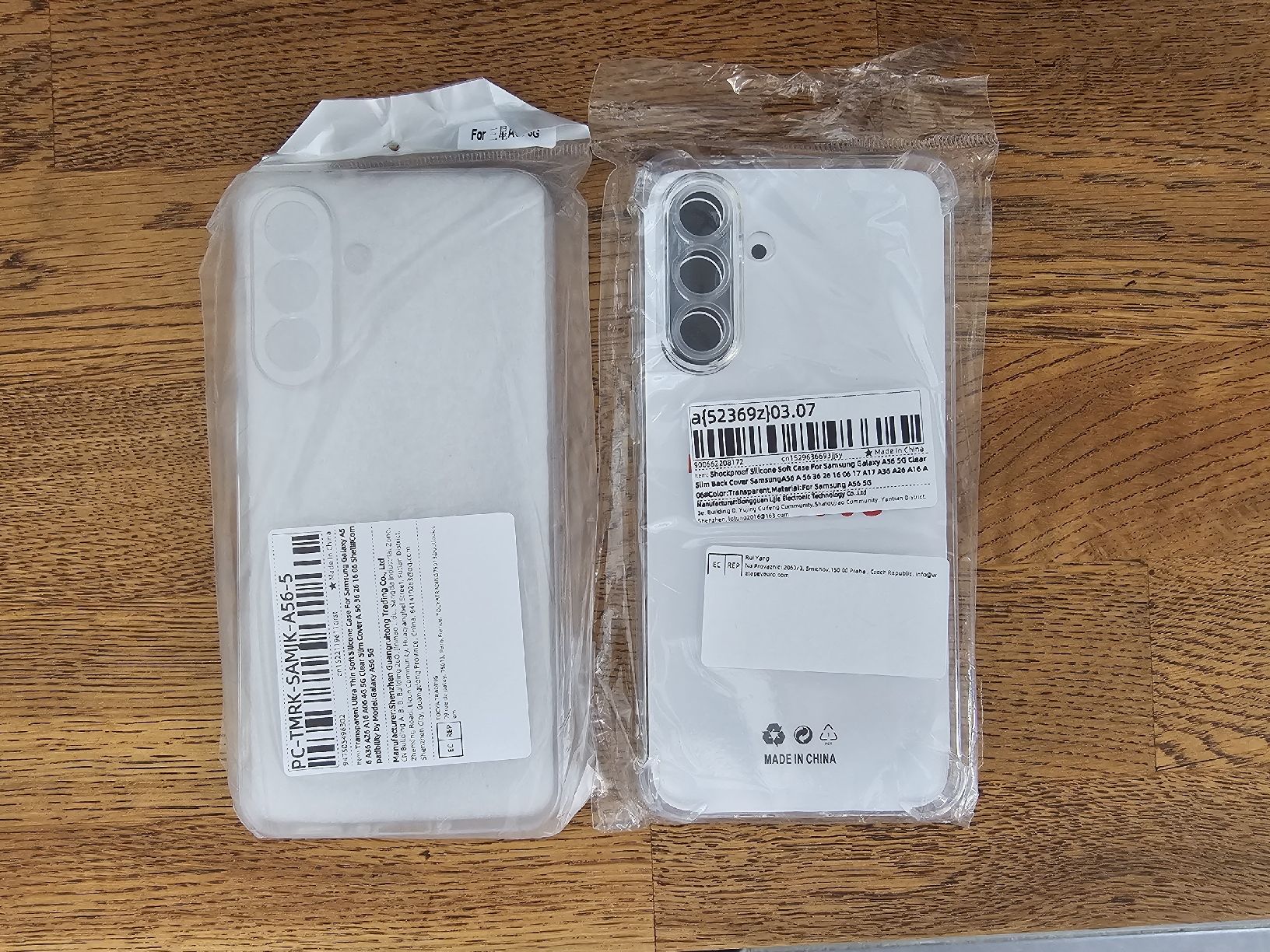 Samsung Cover & Protezioni schermo: lot de 2 coques protection SAMSUNG A56 – Nuovo e nell'imballaggio originale da Pampigny venduto da Calypso06