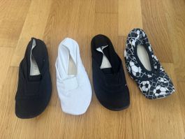 4 Paar Gymnastikschuhe Kinder Grösse 26-28