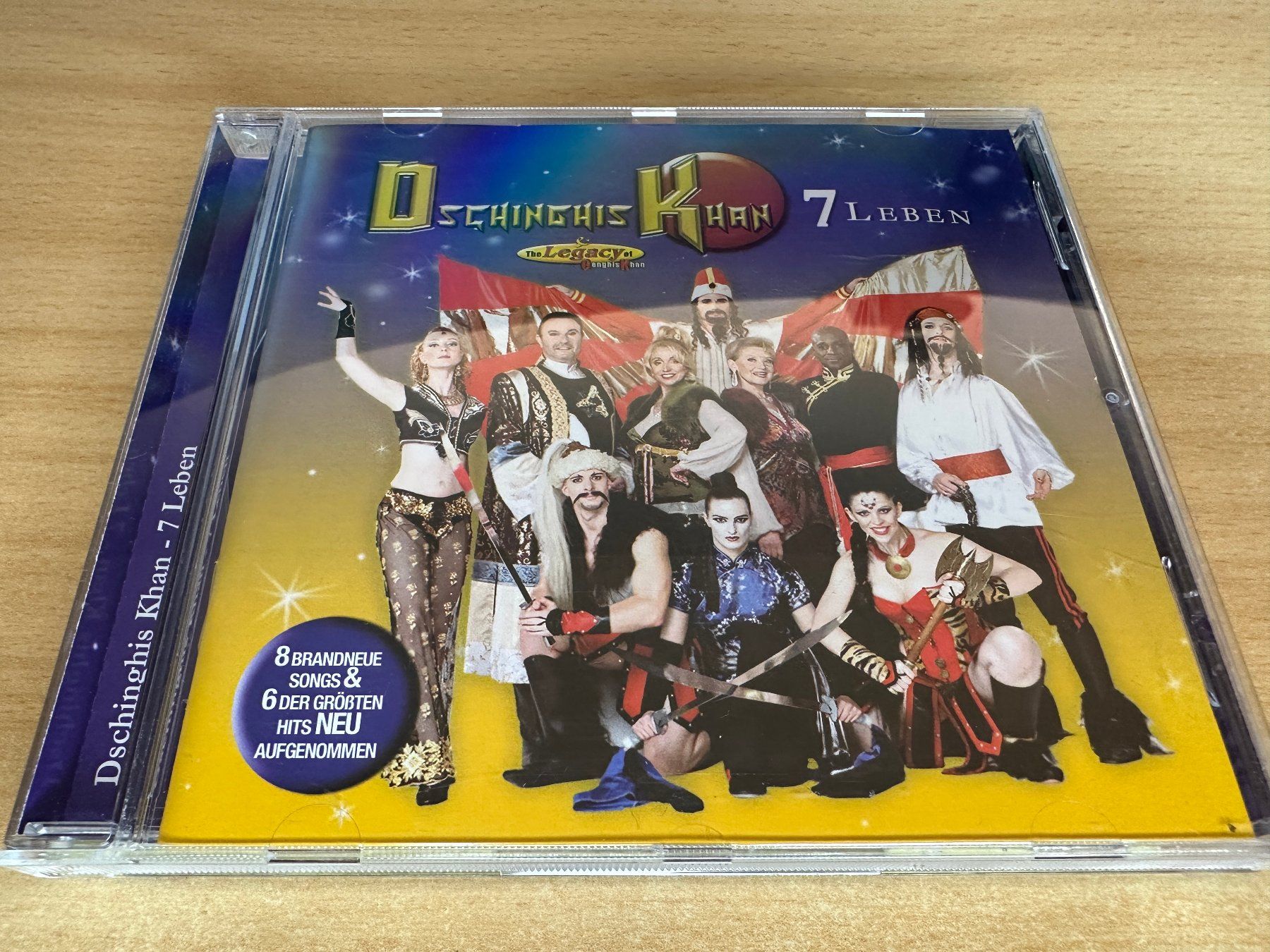 CD: T8 Dschinghis Khan – 7 Leben – Usato da Rikon im Tösstal venduto da Alpenmutz