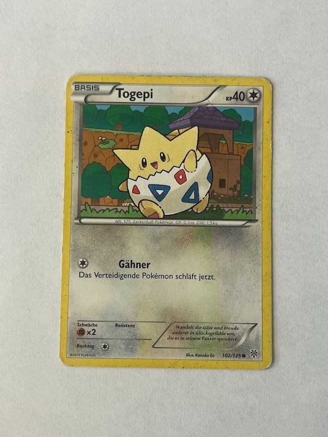 Pokémon Carte collezionabili: Pokemon - Togepi – Usato da schaan venduto da Schokoloco