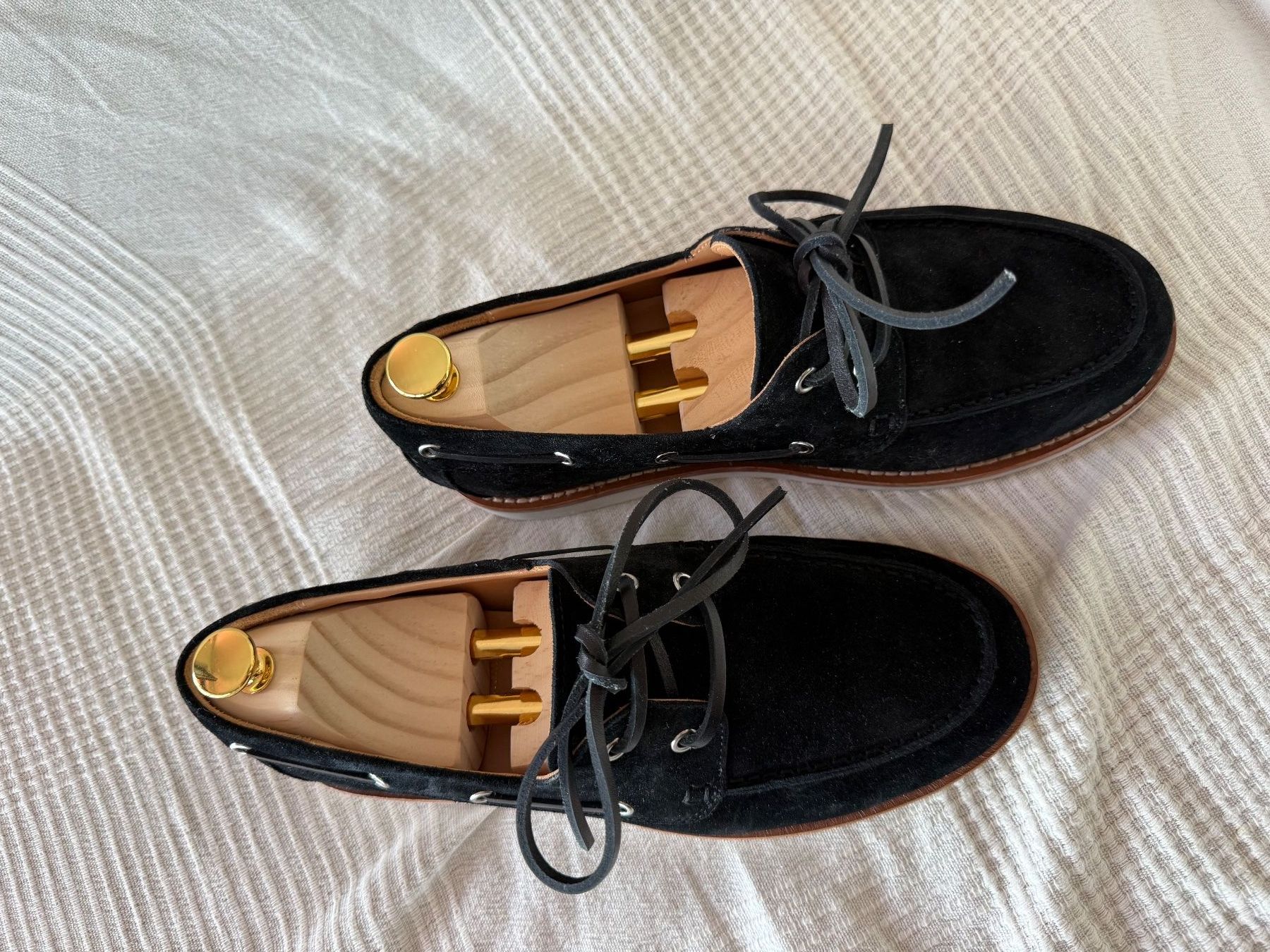 Brunello Cucinelli Scarpe da uomo: Brunello Cucinelli Wildleder Bootsschuhe / Loafer Schwarz 42 – Usato da Zürich venduto da Viz_119 2