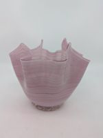 Murano Fazzoletti Schale oder Vase